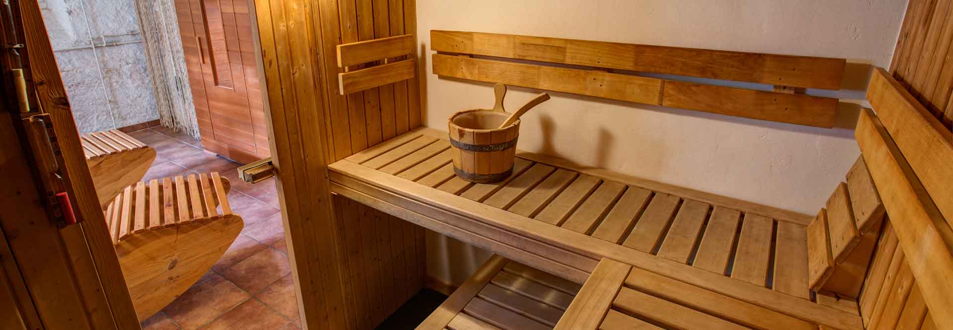 heerlijk in de sauna zweten